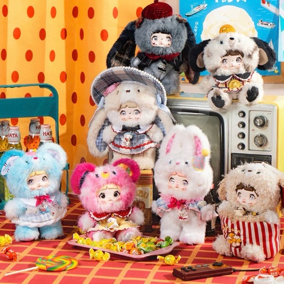 Nommi About Childhood Accessories - 🍭 New Nommi “About the Childhood” Series Plush Keychain  – BUYERS CHOICE